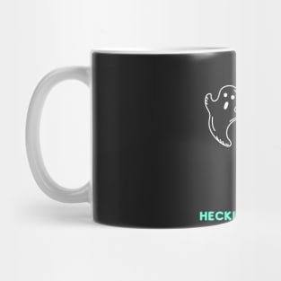 Heckin' Spooky Ghosts Mug